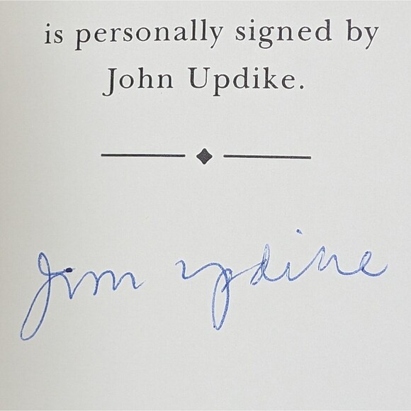 Rabbit, Run by John Updike Signed Edition Easton Press 1999 Leather Bound - Picture 3 of 11